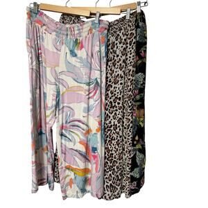 Set of 3!!Soma Pajama Loungewear Bottoms Cropped Large